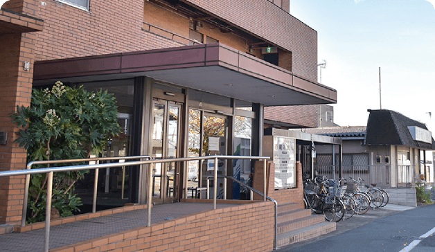 西間木病院の出口の写真